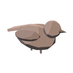 Carved bird