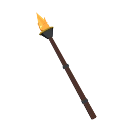 Flame staff