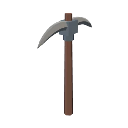 Iron pickaxe
