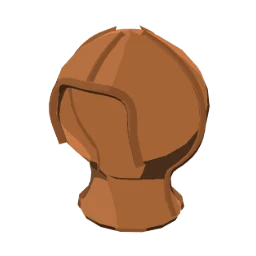 Leather coif
