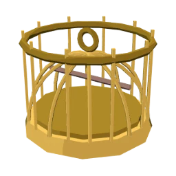 Old canary cage