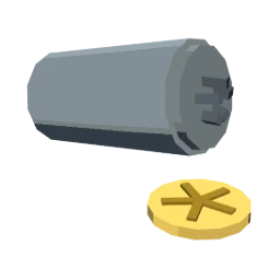 A crown-side coin die