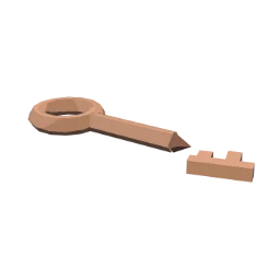 The broken vault key