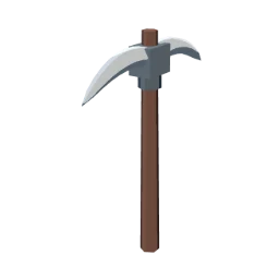 Steel pickaxe