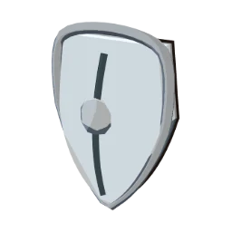 Steel kiteshield